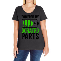 Donated Parts Kidney Transplant Survivor Kidney Recipient T Shirt Ladies Curvy T-shirt | Artistshot