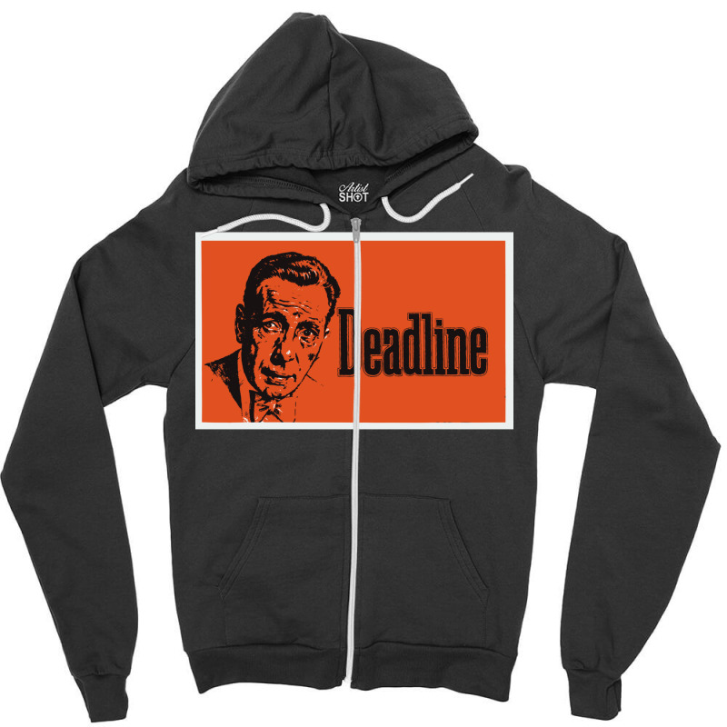 Deadline Film Noir Classic  Nature Travel Zipper Hoodie by beukanihdw | Artistshot