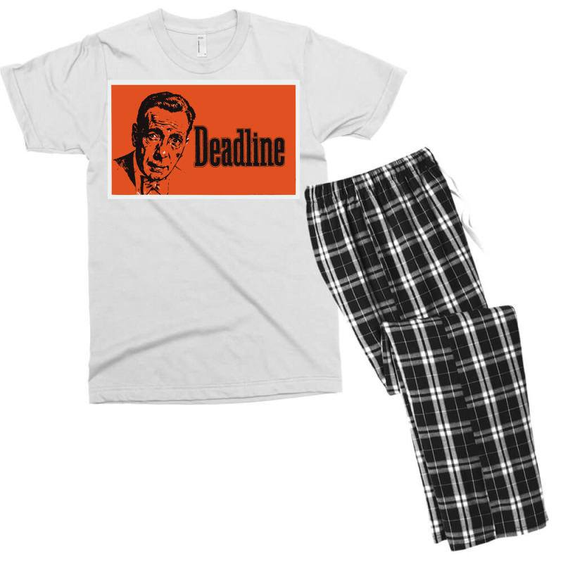 Deadline Film Noir Classic  Nature Travel Men's T-shirt Pajama Set by beukanihdw | Artistshot