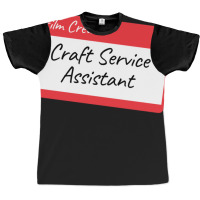 Film Crew Craft Service Assistant Classic Stars 70s Graphic T-shirt | Artistshot