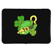 Elements Of St Patricks Day Rectangle Patch | Artistshot