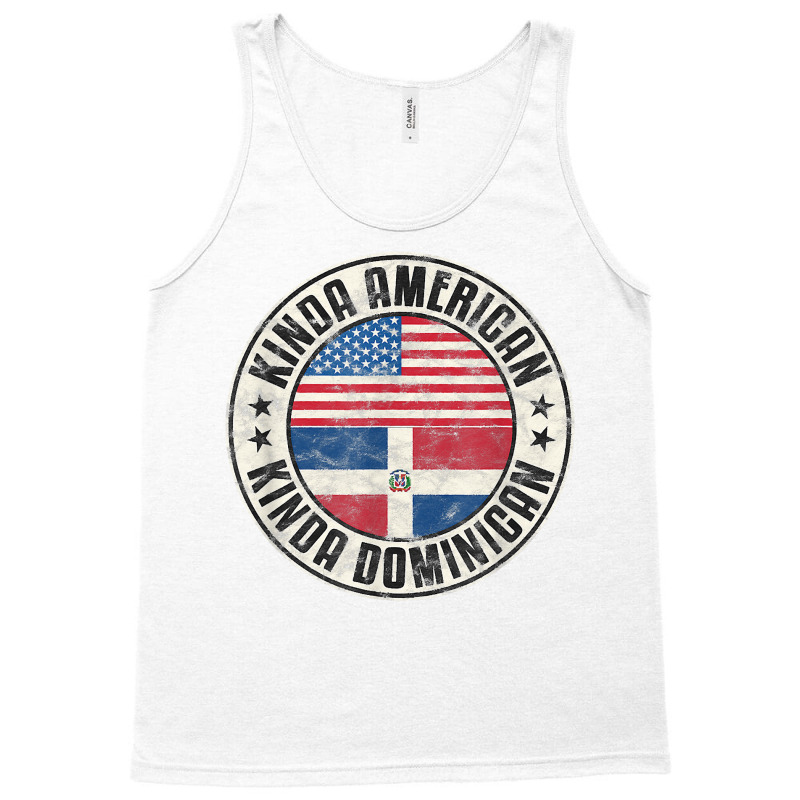 Dual Citizenship American Dominican Republic Usa Flag T Shirt Tank Top by cordellwerw56r | Artistshot