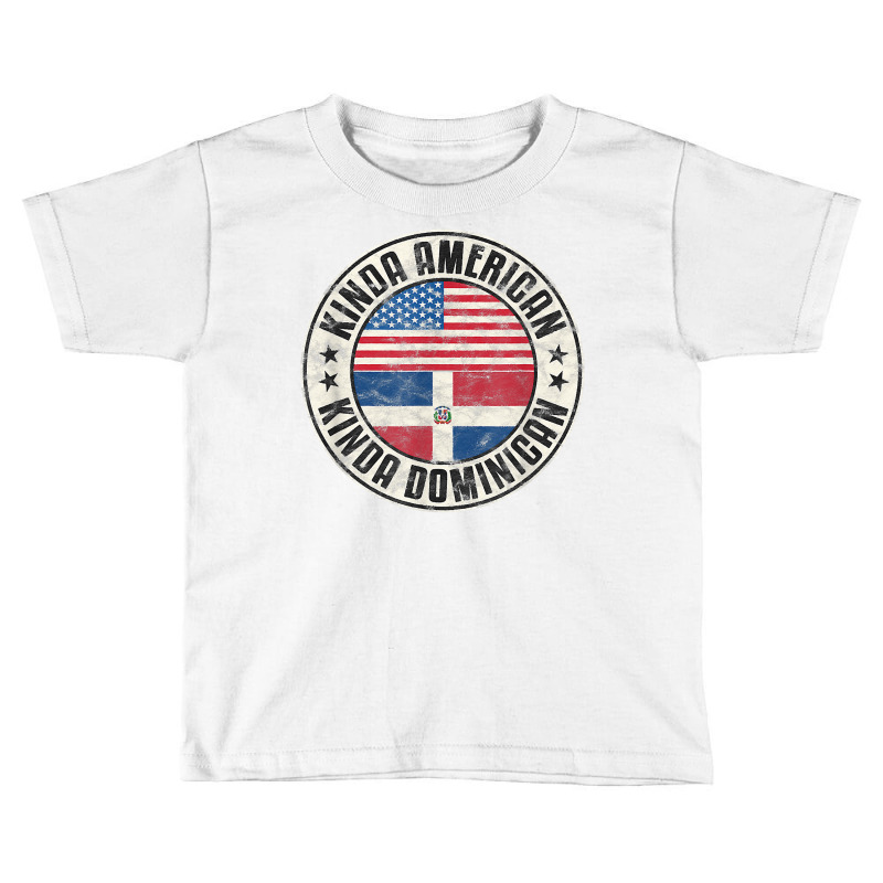 Dual Citizenship American Dominican Republic Usa Flag T Shirt Toddler T-shirt by cordellwerw56r | Artistshot