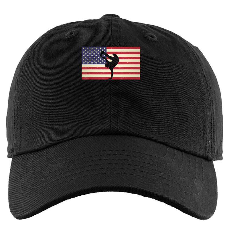 Hip Hop Street Break Dancing Teacher Patriotic American Flag 1 Kids Cap by DevynGiorgio | Artistshot