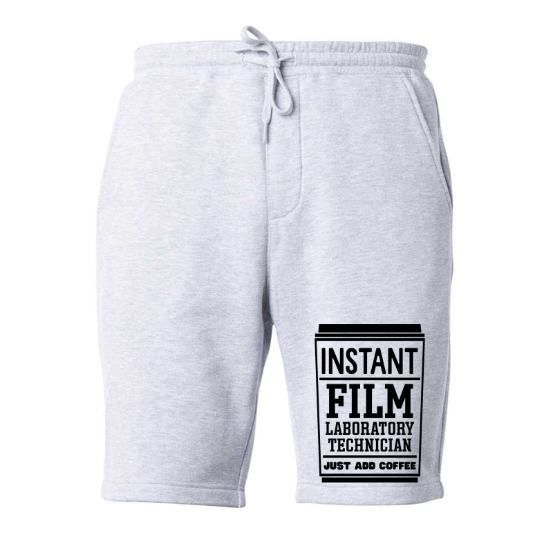 Instant Film Laboratory Technician Just Add Coffee  E Vintage Fleece Short by kabuslamarkw | Artistshot