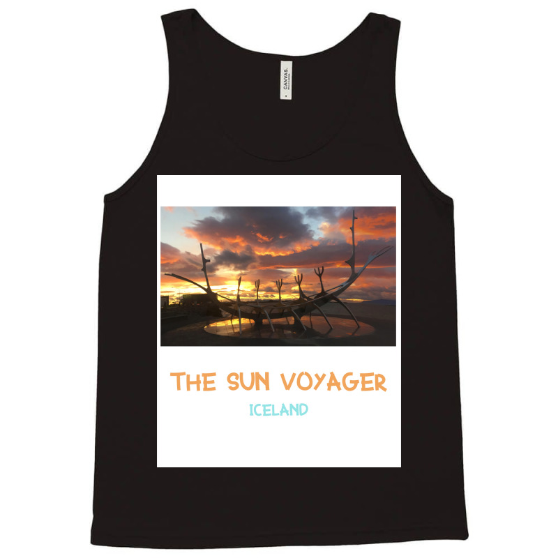 The Sun Voyager From Iceland  Travel 80s Tank Top | Artistshot