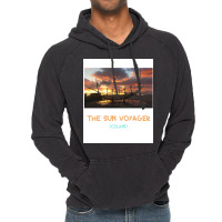 The Sun Voyager From Iceland  Travel 80s Vintage Hoodie | Artistshot