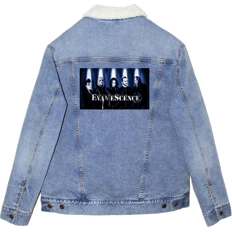 Birthday Gift Evanescence The Bitter Truth Retro Wave 1 Unisex Sherpa-Lined Denim Jacket by RoselleLaroque | Artistshot