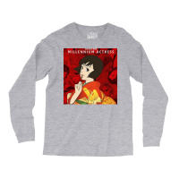 Satoshi Kon Millennium Actress Chiffon Girl 80s Long Sleeve Shirts | Artistshot