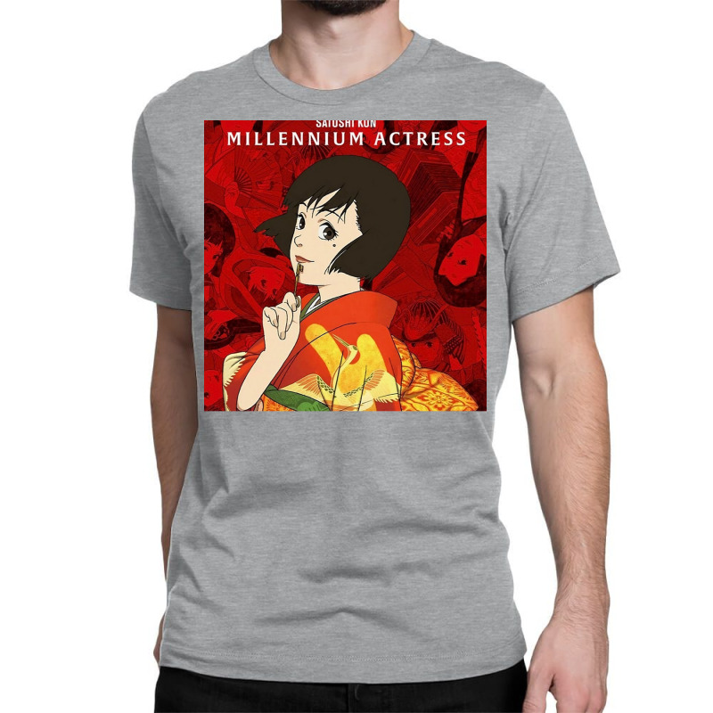 Satoshi Kon Millennium Actress Chiffon Girl 80s Classic T-shirt by dassenaykp | Artistshot