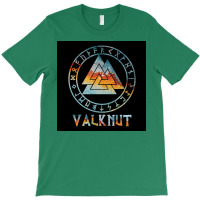 Valknut Vikingviking Norse Runes Viking  Girl Aesthetic T-shirt | Artistshot