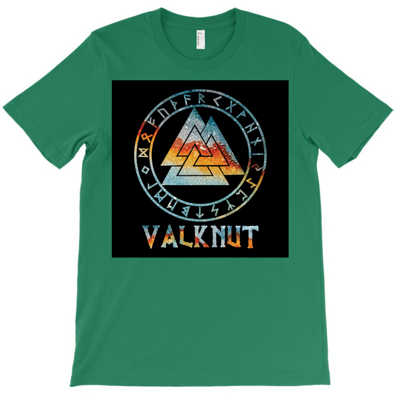 Valknut Vikingviking Norse Runes Viking  Girl Aesthetic T-shirt | Artistshot