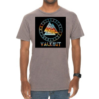 Valknut Vikingviking Norse Runes Viking  Girl Aesthetic Vintage T-shirt | Artistshot