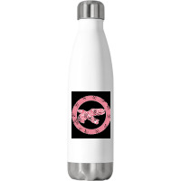 Red And White Muniin Battle Weary Raven  Summer Girl Stainless Steel Water Bottle | Artistshot