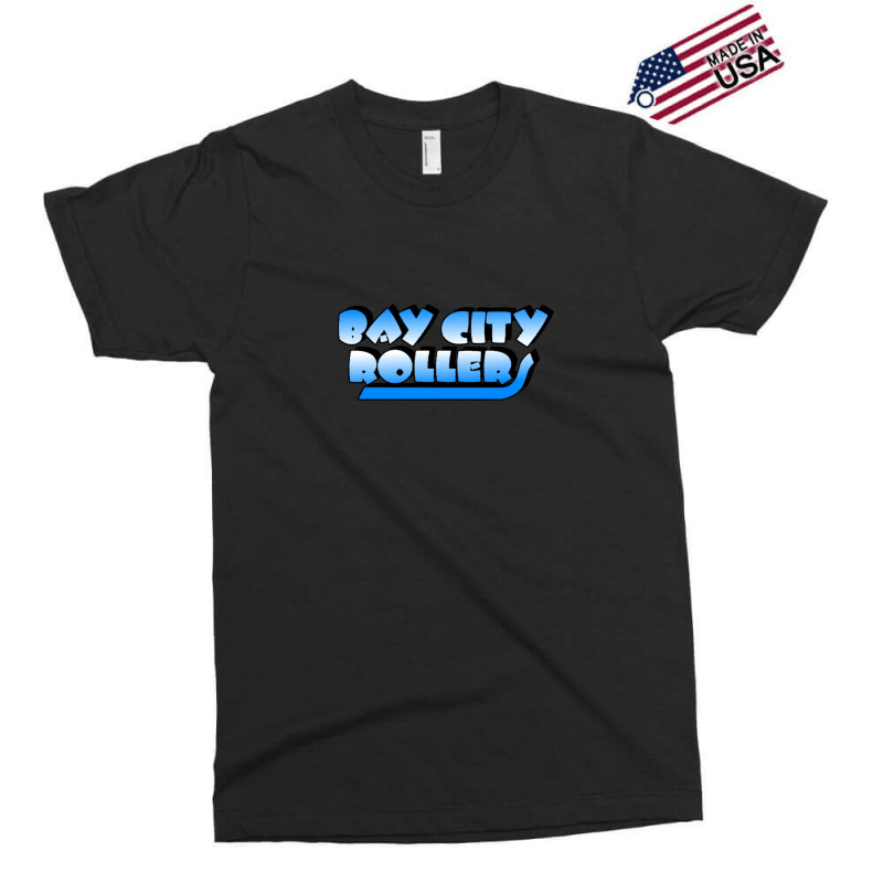 Bay City Rollers (blue) Exclusive T-shirt by DavidDelaneyToner | Artistshot