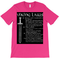 Viking Laws Scandinavian Warriors Sword Distressed  Hipster Trending T-shirt | Artistshot