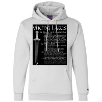 Viking Laws Scandinavian Warriors Sword Distressed  Hipster Trending Champion Hoodie | Artistshot