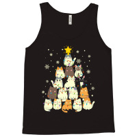 Cat Christmas Tree Christmas Cat Tree   Cat Lover Christmas Tank Top | Artistshot