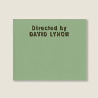 Directed By David Lynch Classic Green Nature Landscape Canvas Print | Artistshot