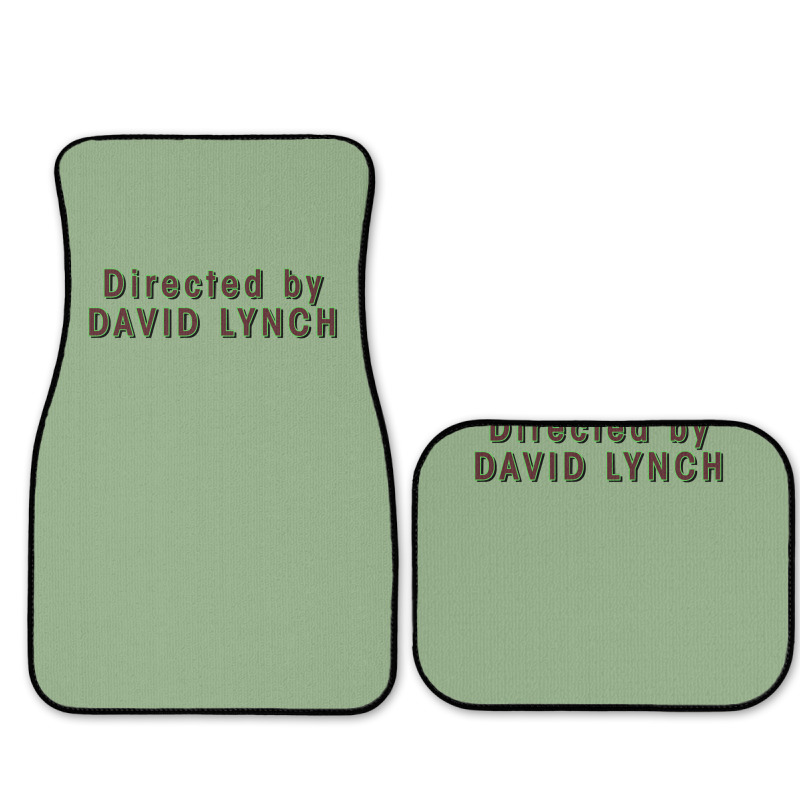 Directed By David Lynch Classic Green Nature Full Set Car Mats | Artistshot