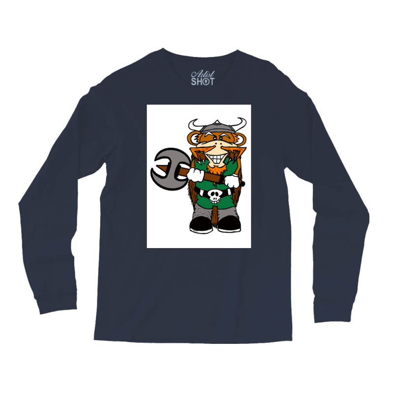 Viking Monkey  Cute Aesthetic Long Sleeve Shirts | Artistshot