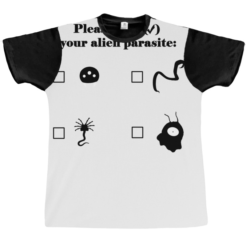 Alien Parasites 1 Graphic T-shirt by SheilaAntoinette | Artistshot