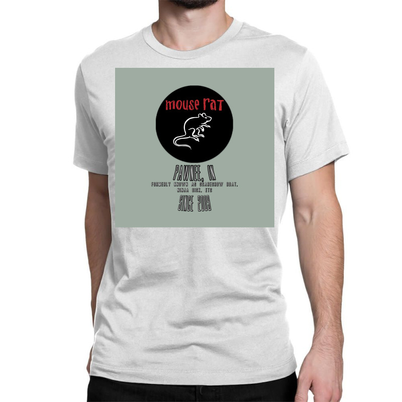 Parks And Recreation Mouse Rat Since 2009 Poster Quote Classic T-shirt by dammbuntzn | Artistshot