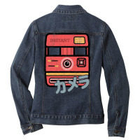 Retro Japanese Analog Instant Film Classic  70s Boy Ladies Denim Jacket | Artistshot