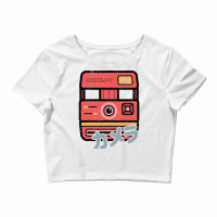 Retro Japanese Analog Instant Film Classic  70s Boy Crop Top | Artistshot