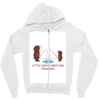 Little Eskimo Brother Program Taco The League Tv Poster Summer Zipper Hoodie | Artistshot