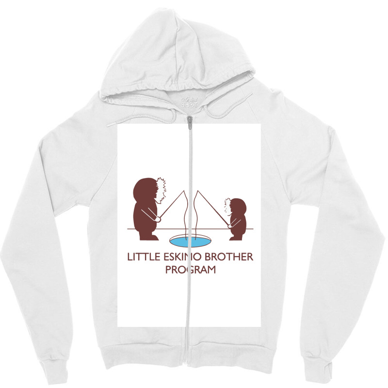 Little Eskimo Brother Program Taco The League Tv Poster Summer Zipper Hoodie by sivelslebeckl | Artistshot