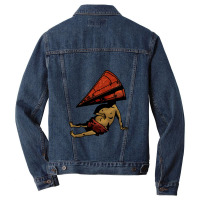 Lazy Pyramid Head 1 Men Denim Jacket | Artistshot