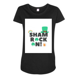 Shamrock Maternity Scoop Neck T-shirt | Artistshot