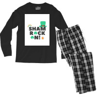 Shamrock Men's Long Sleeve Pajama Set | Artistshot