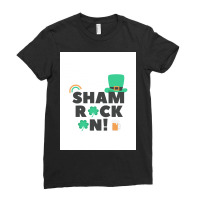 Shamrock Ladies Fitted T-shirt | Artistshot