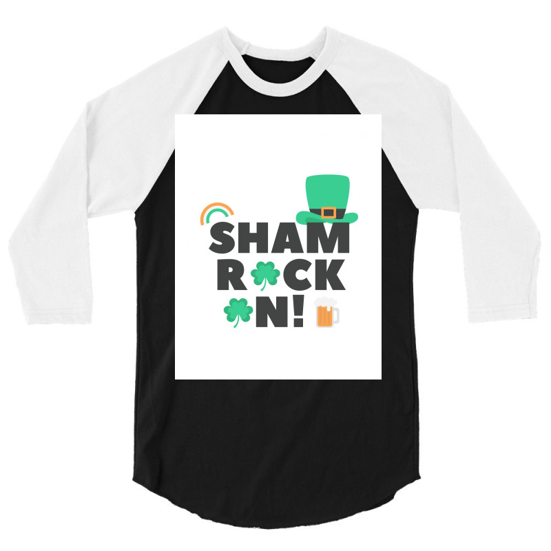 Shamrock 3/4 Sleeve Shirt | Artistshot