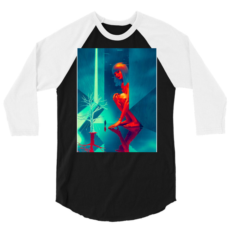 Great  Runner Poster Aesthetic 3/4 Sleeve Shirt by ferrarperishc | Artistshot