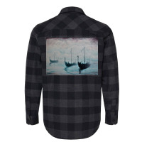 Viking Ships From The Mist  Girl Vintage Vintage Flannel Shirt | Artistshot