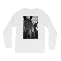 Horse Classic 70s Retro Long Sleeve Shirts | Artistshot