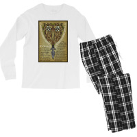 Tip Of The Spear Ancestors  70s Hipster Men's Long Sleeve Pajama Set | Artistshot