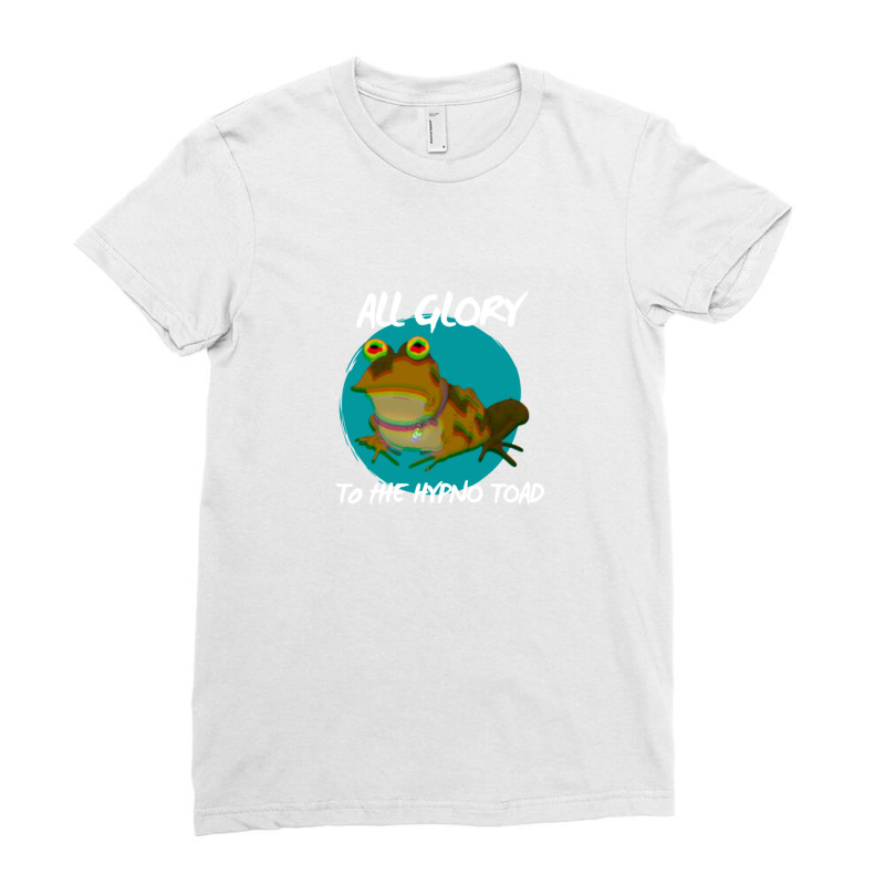 All Glory To The Hypno Toad Version 2 Ladies Fitted T-Shirt by SheilaAntoinette | Artistshot