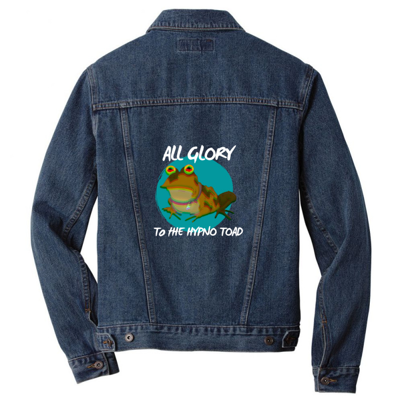 All Glory To The Hypno Toad Version 2 Men Denim Jacket by SheilaAntoinette | Artistshot