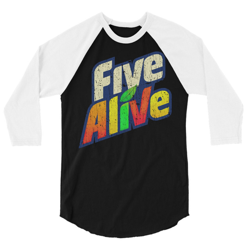 Five Alive, The Five Alive, Five Alive Art, Five Alive Vinatge, Five A 3/4 Sleeve Shirt | Artistshot