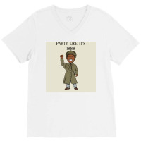 Jamaican Inspector Man Chibi Poster 70s V-neck Tee | Artistshot