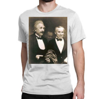 Elbert Einstein N Charlie Chaplin Classic T-shirt | Artistshot