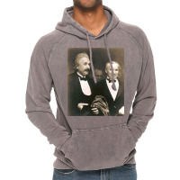 Elbert Einstein N Charlie Chaplin Vintage Hoodie | Artistshot