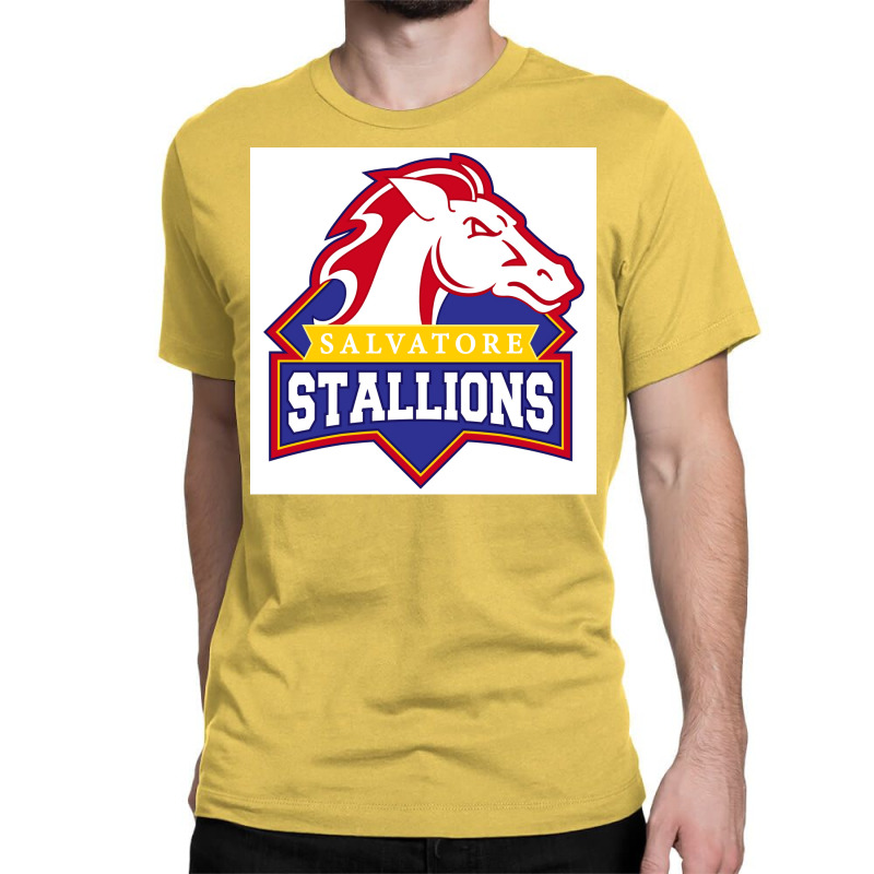 Legacies Salvatore Stallions Poster Classic T-shirt by ferrarperishc | Artistshot