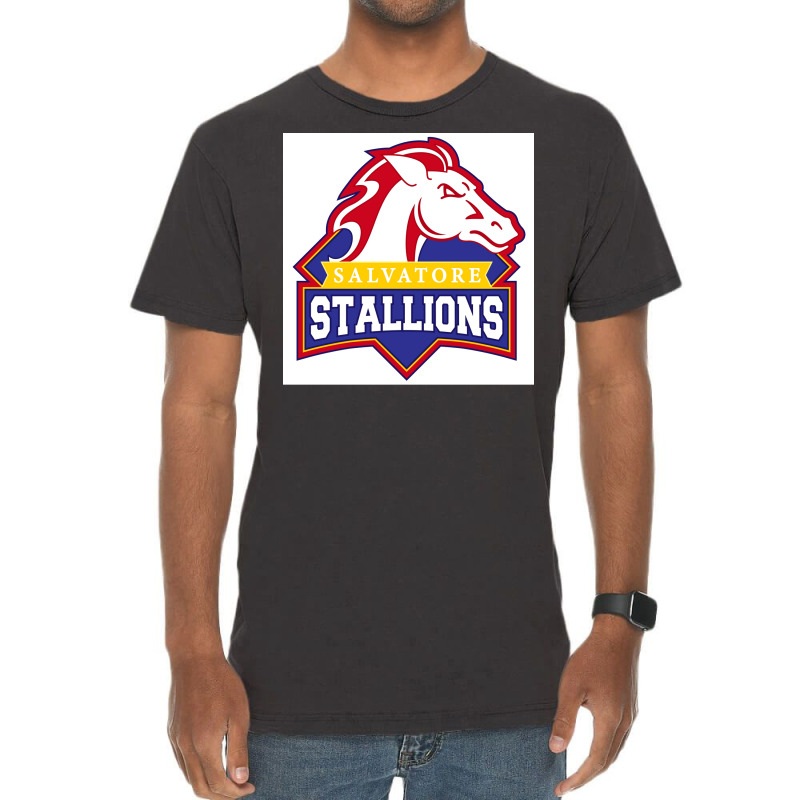 Legacies Salvatore Stallions Poster Vintage T-Shirt by ferrarperishc | Artistshot