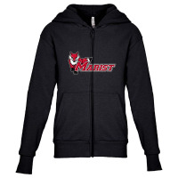 Marist Red Foxes Youth Zipper Hoodie | Artistshot