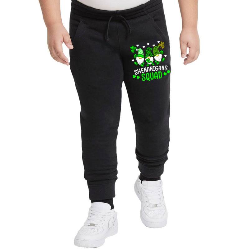 Funny Time For Shenanigans Squad St Patrick's Day Gnomes T Shirt Youth Jogger by veroniquetour3tz | Artistshot